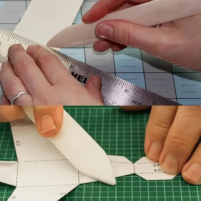 Outil pliage Origami 3D et papercraft