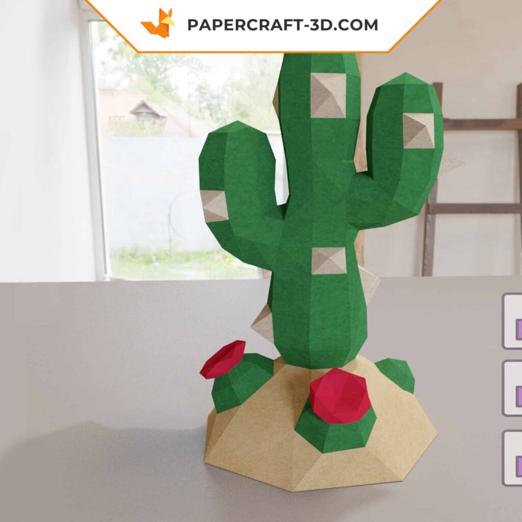 Papercraft panthère noire assise en origami Papercraft panthère noire assise en origami