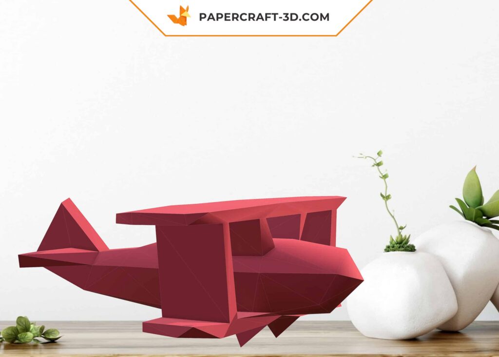 YeahiBaby – Maquette D'avion En Bois – Planeur à Assembler – Puzzle 3D – Peinture Non Incluse – Jouet Créatif – Dès 6 Ans