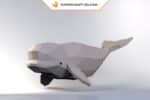 Papercraft dauphin & beluga origami papier 3D