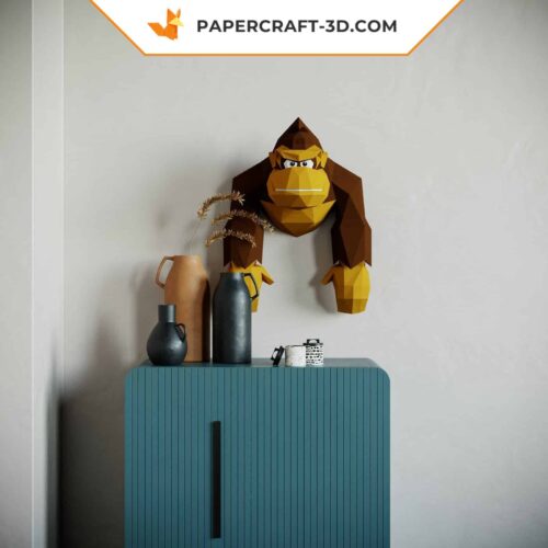 Papercraft Donkey Kong origami papier 3D