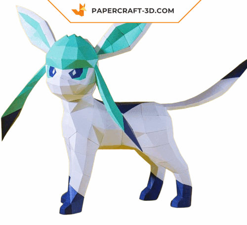 papercraft givrali pokemon origami 3D