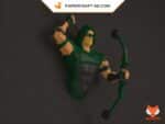 Papercraft Green Arrow modèle 3D en origami papier