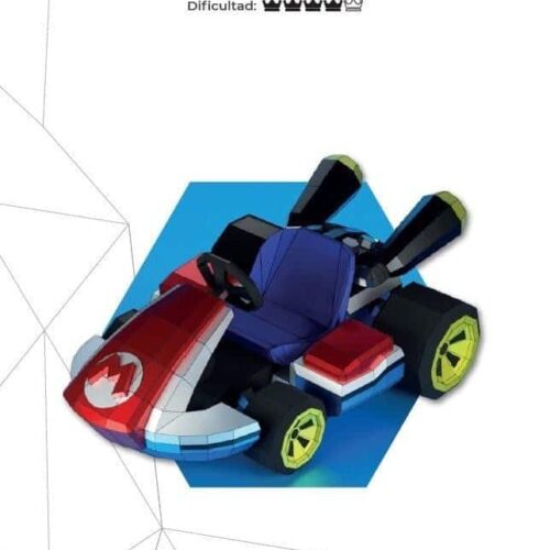 Papercraft Mario Kart in 3D Origami