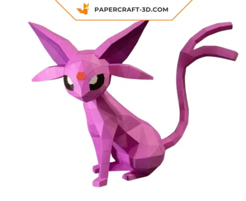 papercraft mentali pokemon origami 3D