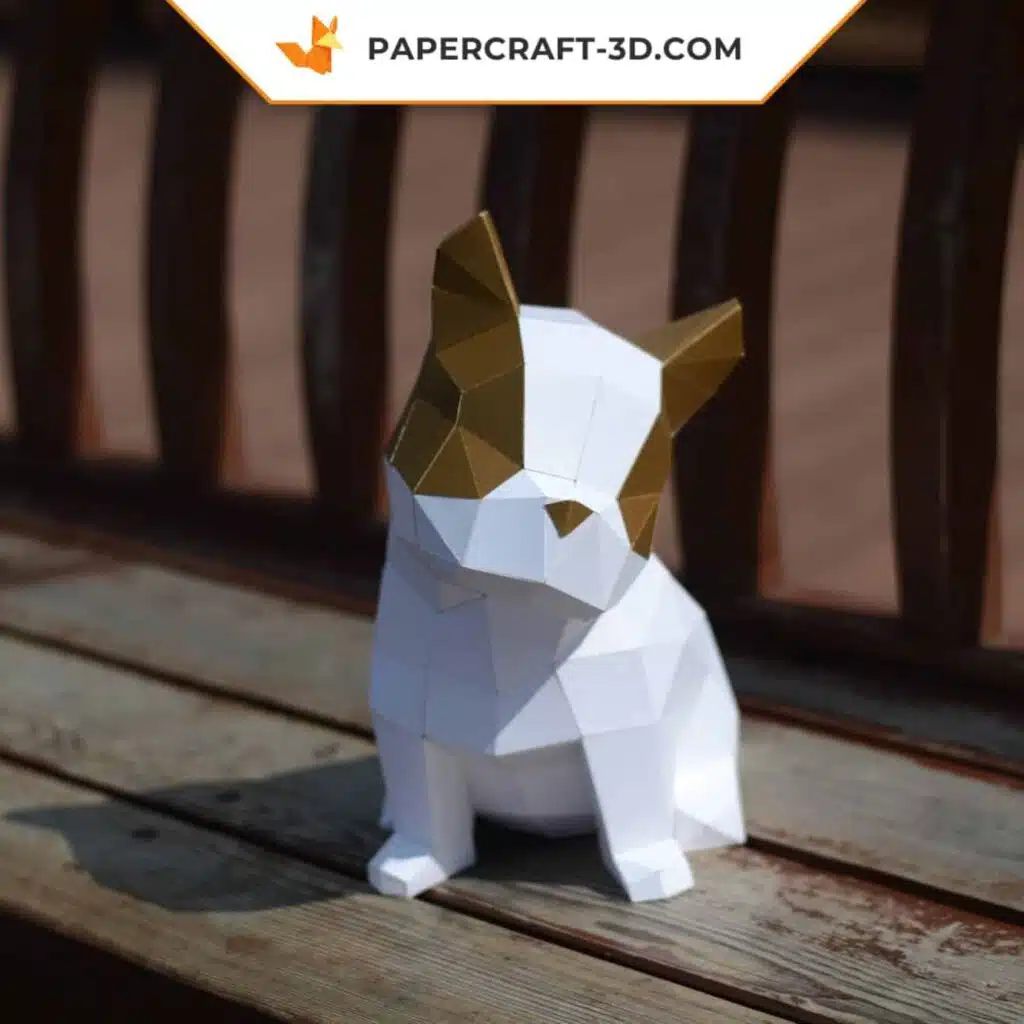 Papercraft de chat en origami 3D Papercraft de chat en origami 3D