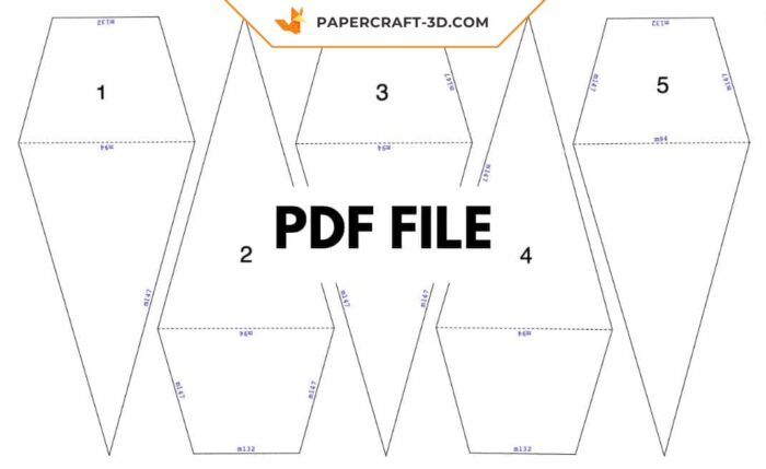 Papercraft modèle de cerf en métal 3D à souder soi-même