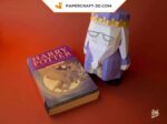 Papercraft de Dumbledore em origami