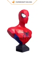 papercraft spiderman origami 3D