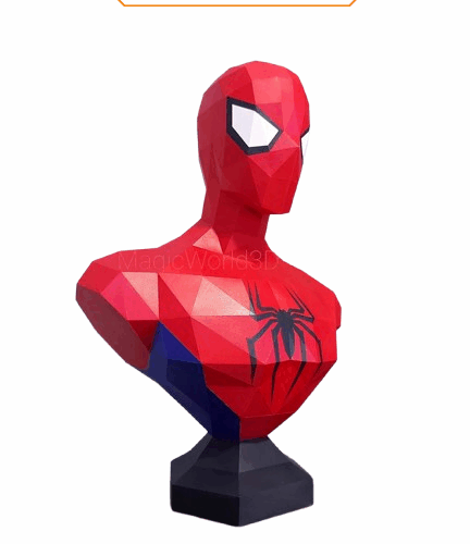 papercraft spiderman origami 3D