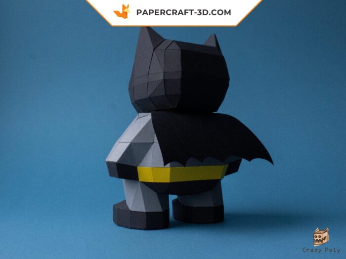 Papercraft super-héros DIY en papier 3D, modèle PDF de personnage de bande dessinée