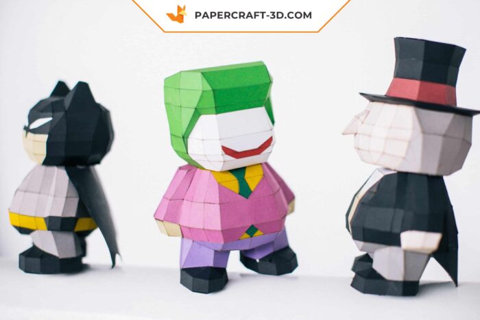 Papercraft super-héros origami papier 3D à faire soi-même