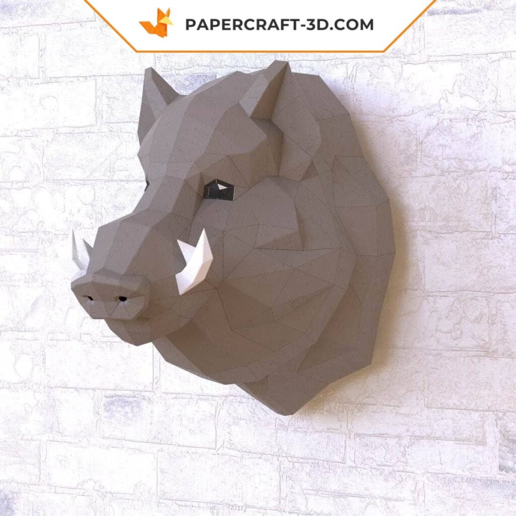Papercraft di topo in origami 3D