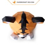 Papercraft bébé tigre mignon pour enfant