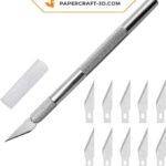 Papercraft cuchillo para origami