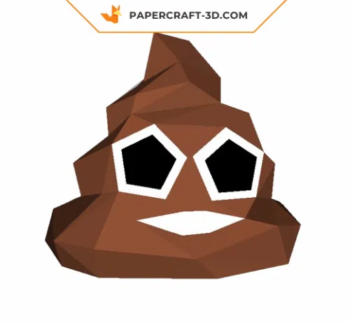 caca-papercraft-3d