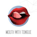 Papercraft Rolling Stones Lippen im 3D-Origami