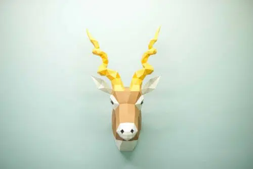 Papercraft pack d'animaux originaux en origami 3D