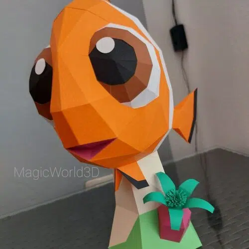 Bébé Nemo papercraft 3D