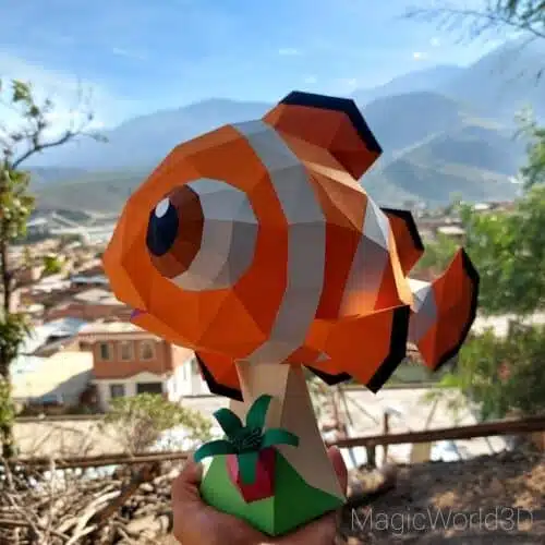 Bébé Nemo papercraft 3D