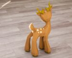 Papercraft de faon en origami