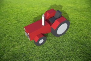 Modèle enfant de tracteur