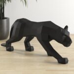 Papercraft de panthère en origami 3D