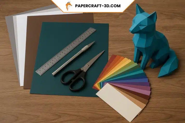 Comment choisir le papier idéal pour vos projets de papercraft 3D