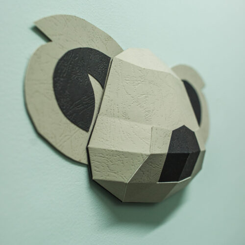 Petit koala en papercraft 3D – modèle PDF à imprimer pour enfants