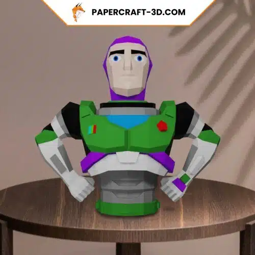 Buzz l'éclair en papercraft 3D
