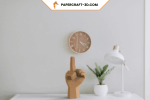 Doigt d'honneur en papercraft 3D