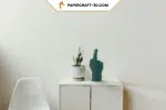 Doigt d'honneur en papercraft 3D