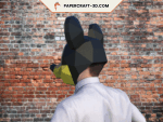 Masque de Mickey Mouse en papercraft 3d
