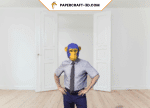 Masque de singe en papercraft 3D