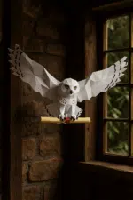 Chouette de Harry Potter en papercraft 3D