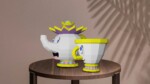 Zip et Mme Samovar de la Belle et la Bête en papercraft 3D