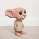 Dobby de Harry Potter en papercraft 3D