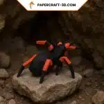 Araignée en papercraft 3