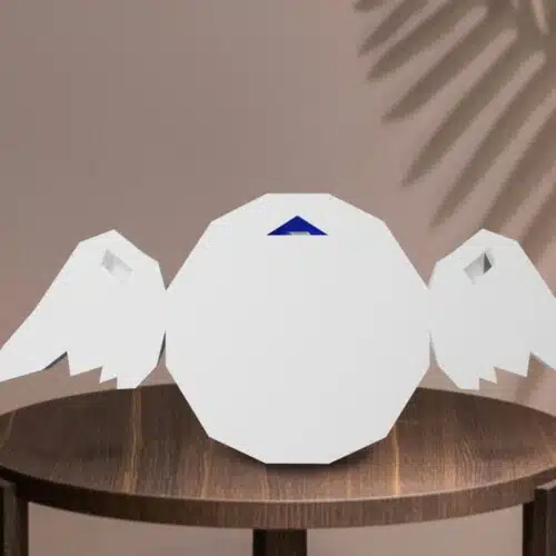 Carapace bleu de Mario en papercraft 3D