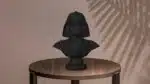 Papercraft büste von Darth Vader in origami