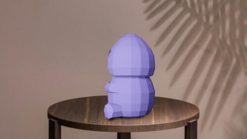 Papercraft penis en origami 3D