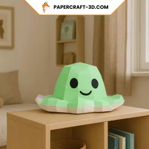 Petite pieuvre en papercraft 3D