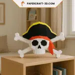 Pirate en papercraft 3D