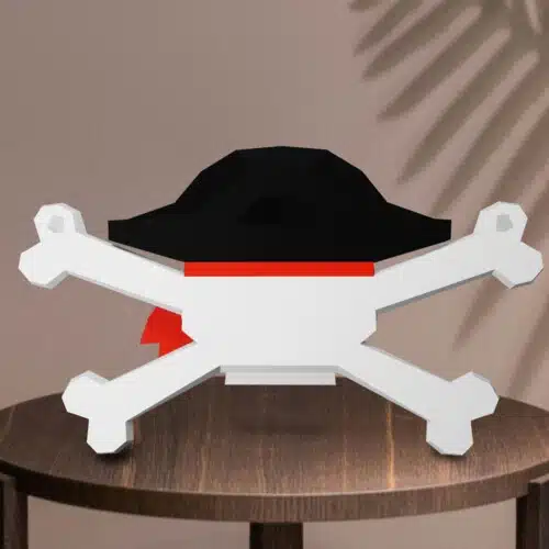 Pirate en papercraft 3D