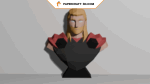 Buste de Thor de Marvel en papercraft 3D
