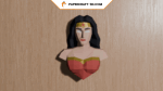 Buste de Wonder Woman en papercraft 3D