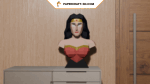 Buste de Wonder Woman en papercraft 3D