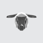 Masque de mouton en papercraft 3D