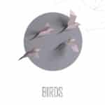 Papercraft d'oiseaux volants en origami 3D