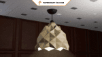Lampe gel en papercraft 3D